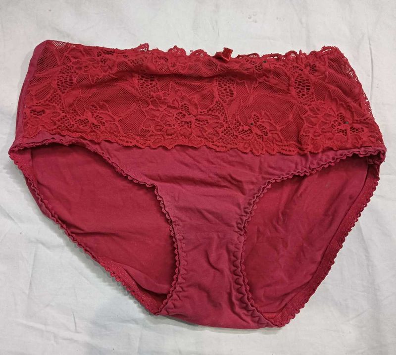 Women's💛 Red Lace Briefs