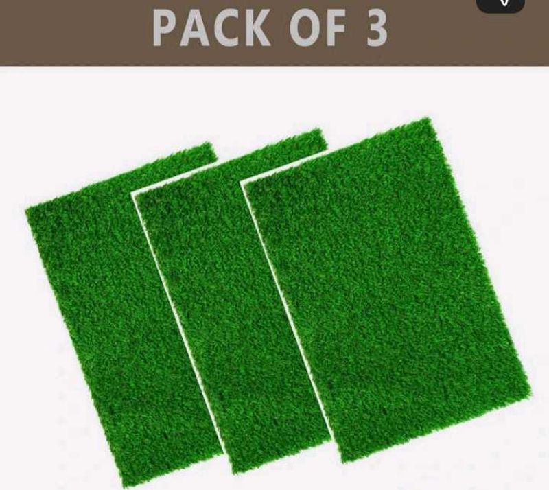Pack of 3 Artificial Grass Mats