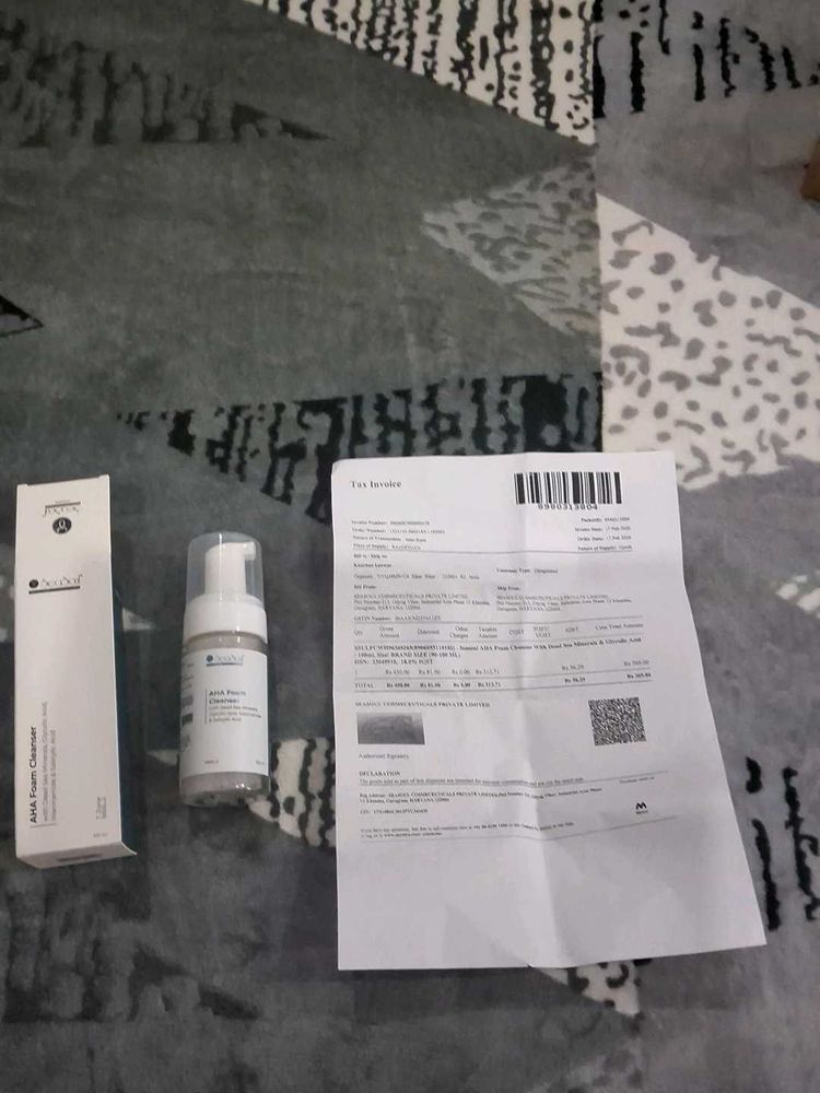 Seasoul AHA Foam Cleanser