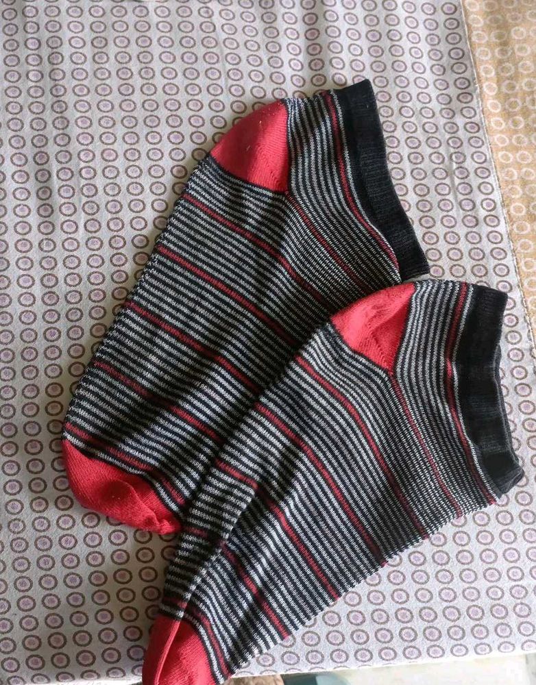 Striped Ankle Socks
