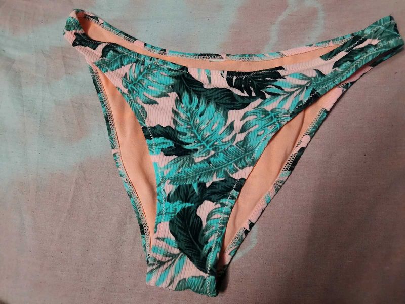 Tropical Print Bikini Bottoms