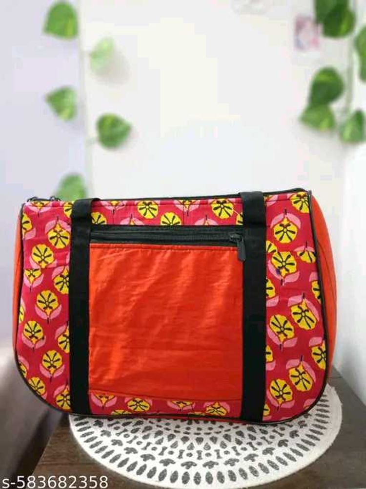 Printed Gym &amp; Travel Bag