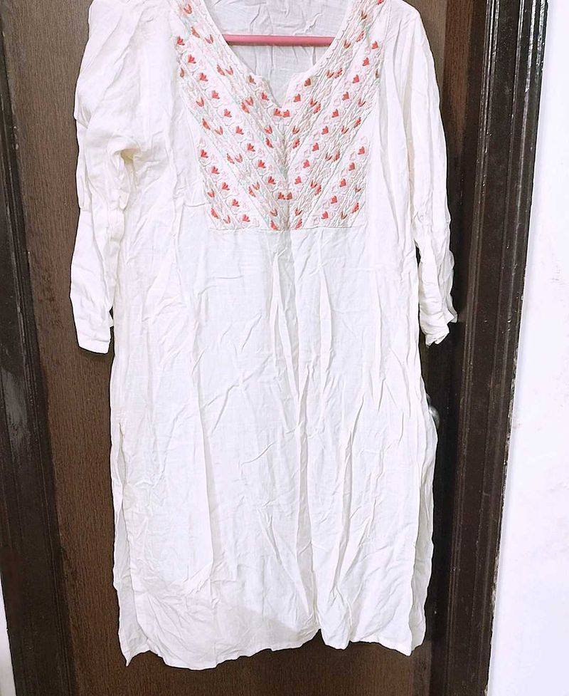 Elegant Embroidered Kurti Never Used /Brand New
