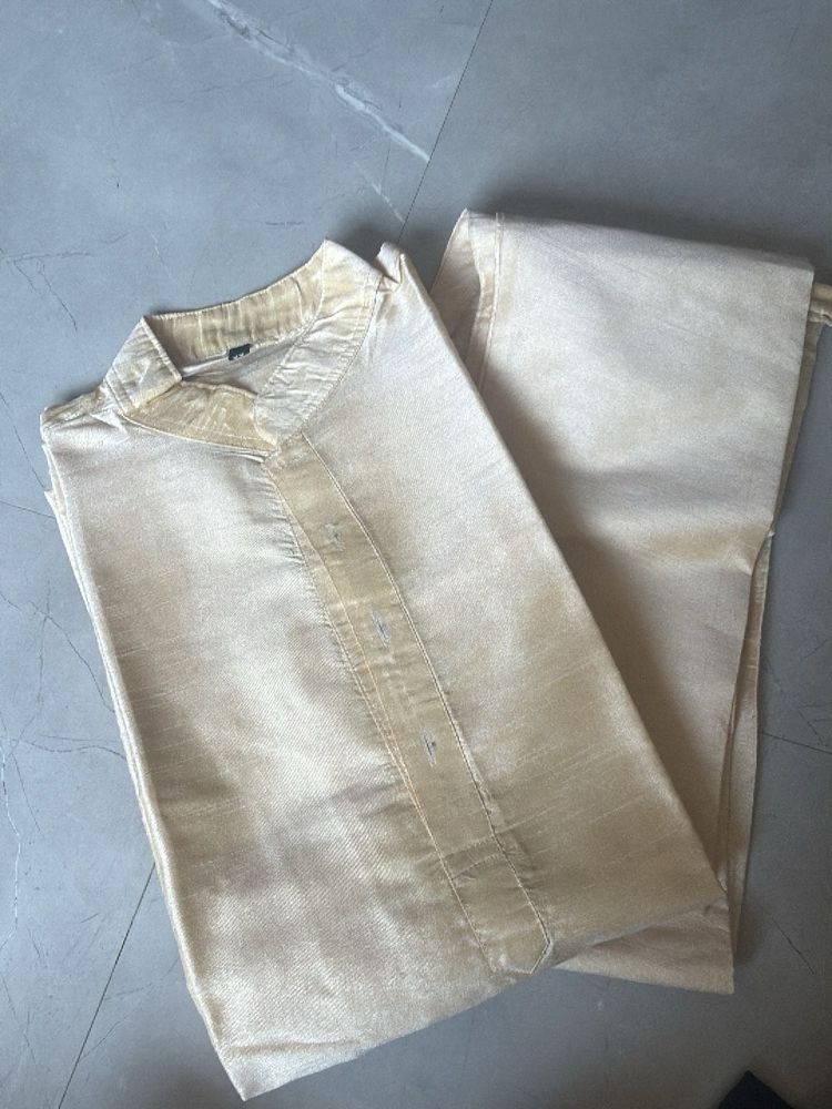 Men's Silk Kurta Set