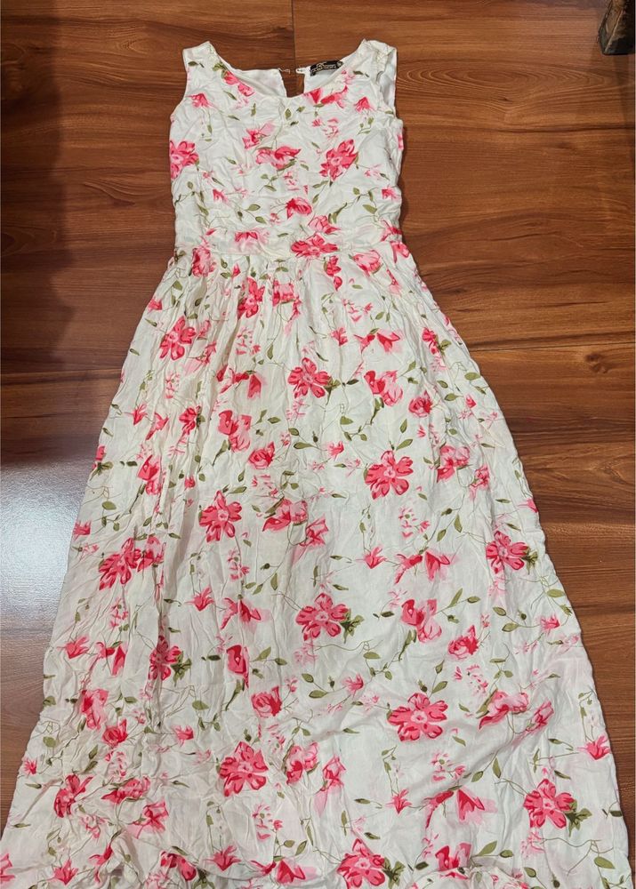 Floral Print Maxi Dress