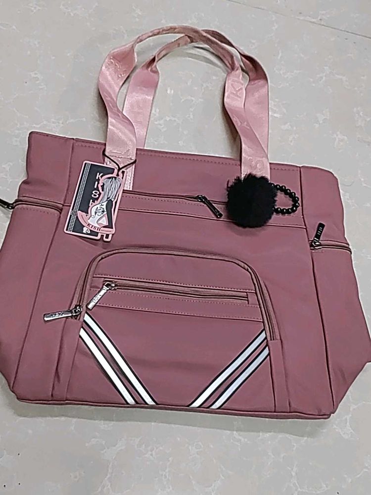 Stylish Pink Tote Bag