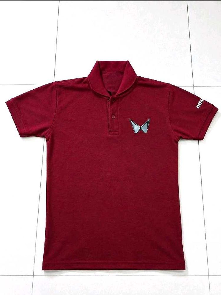 Maroon Polo T-Shirt