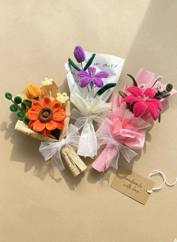 Handmade Bouquet Craft Flowers