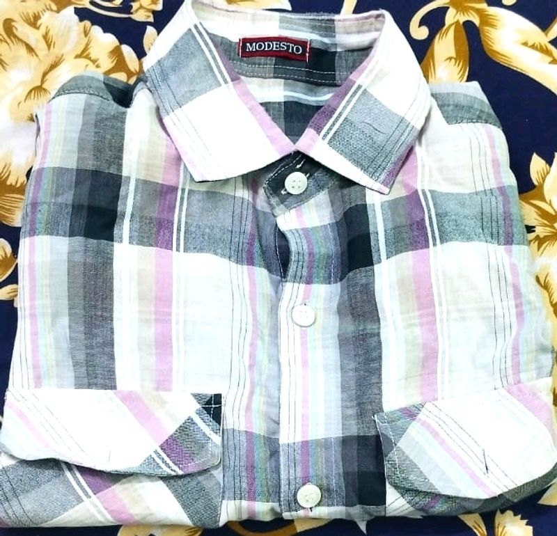 🇬🇧Shirt Pure Cotto smoothly Fancy design