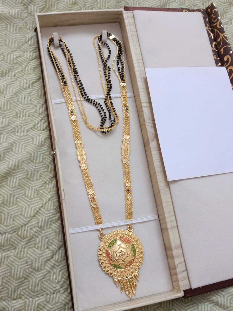 Elegant Gold Mangalsutra Necklace
