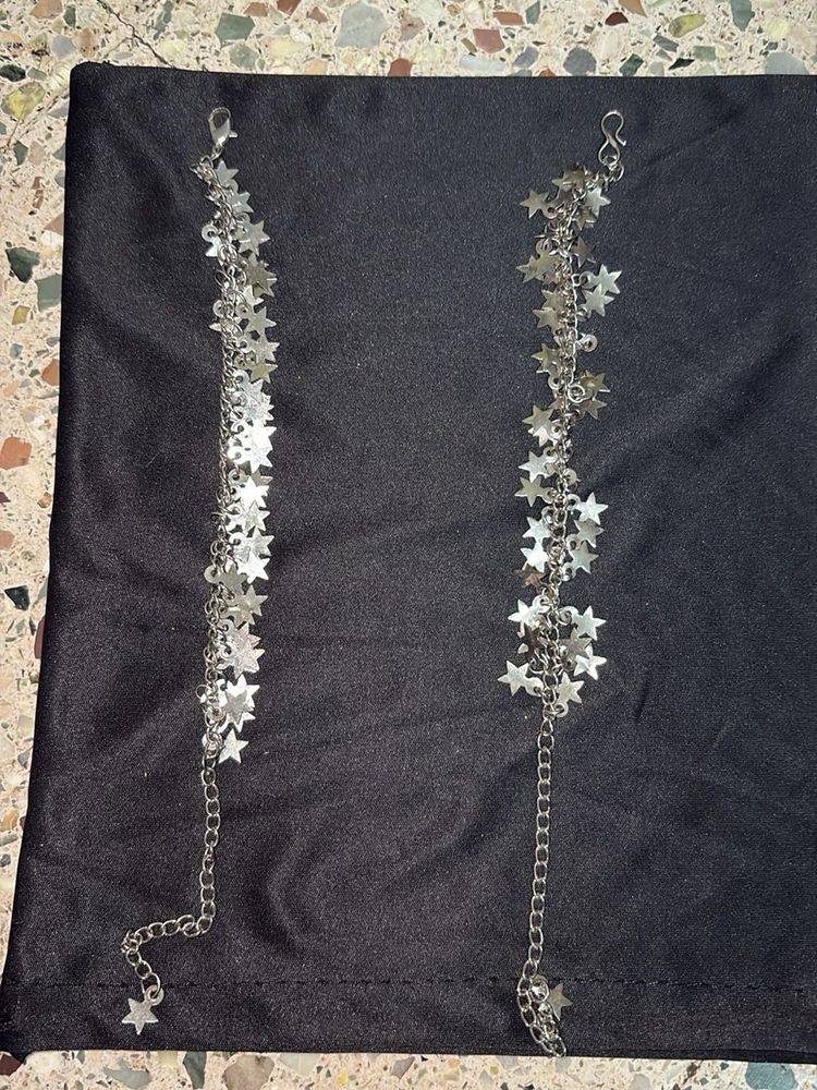 2 Chunky Star bracelet set of