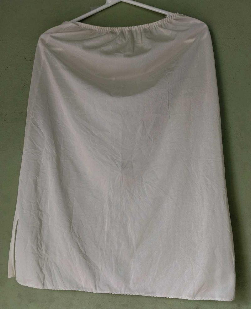 White Ethnic Skirt