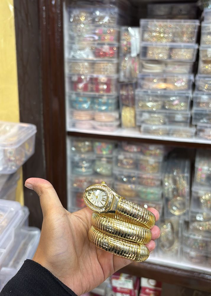 Snake Design Watch Bracelet