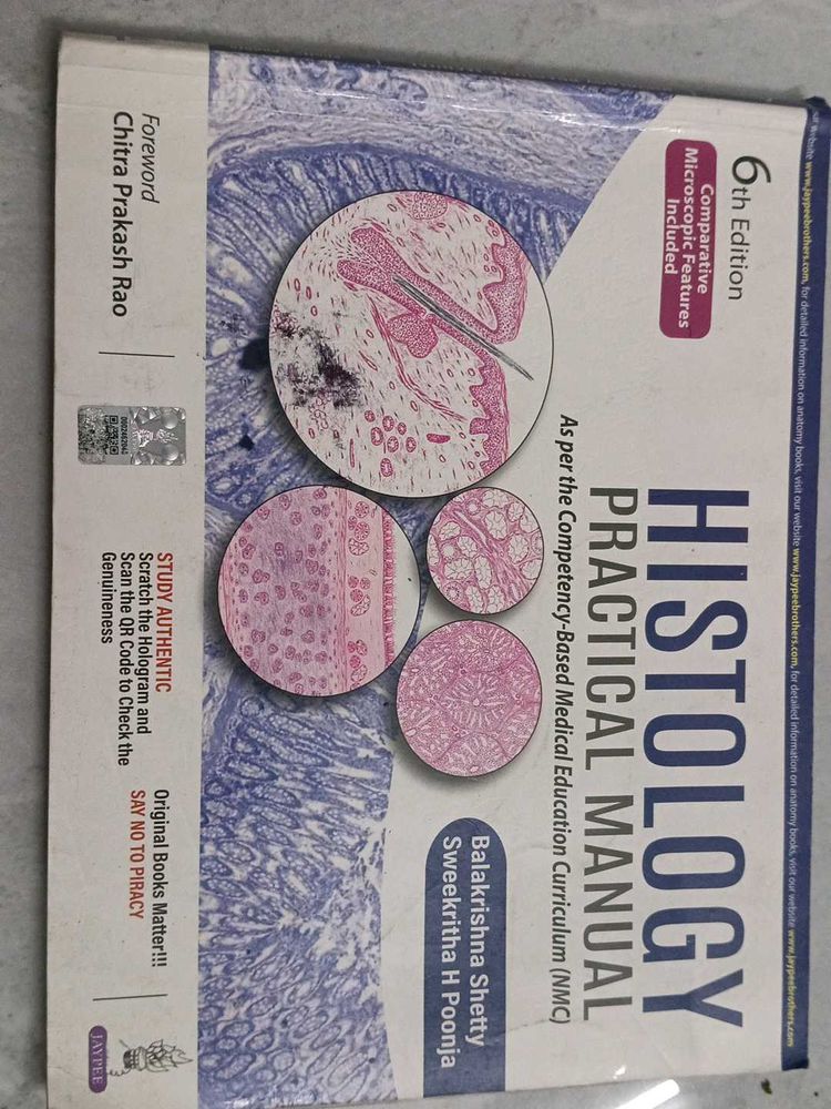 Histology Practical Manual - 6th Edition