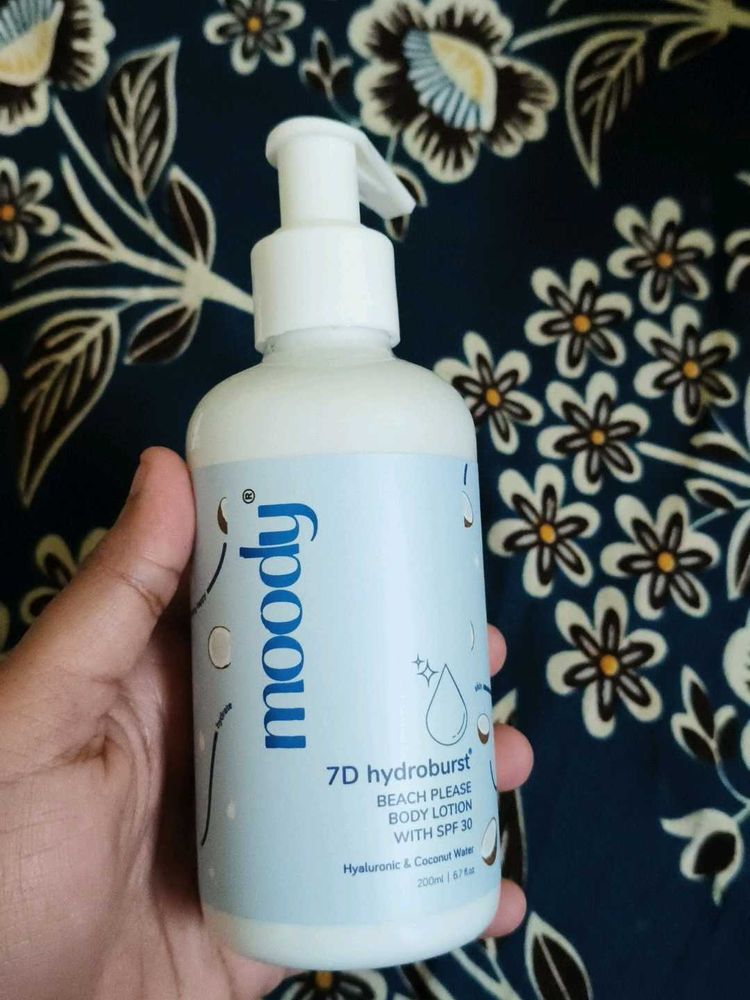 Moody 7D Hydroburst Body Lotion SPF 30