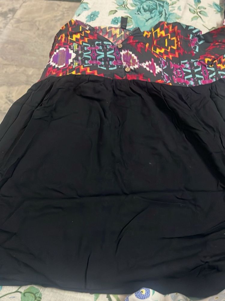 Vibrant Ethnic Print Kurta