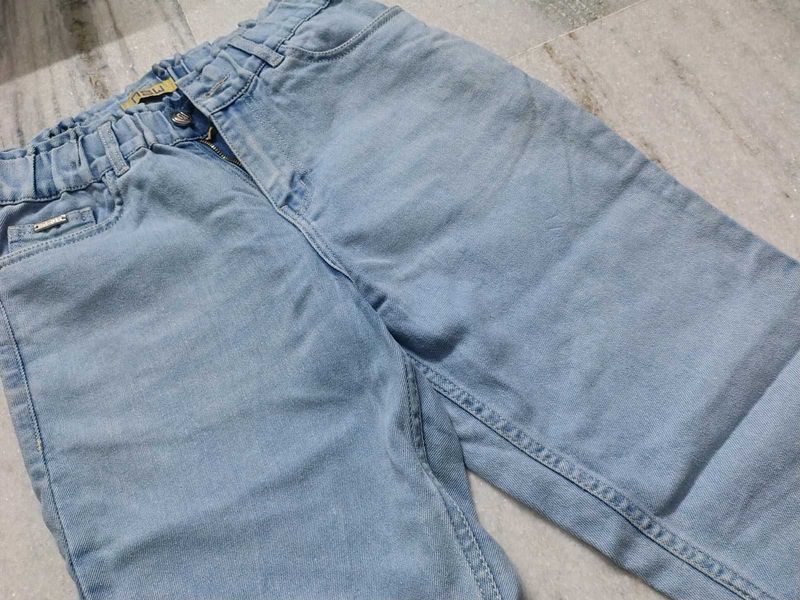 Light Wash Denim Jeans
