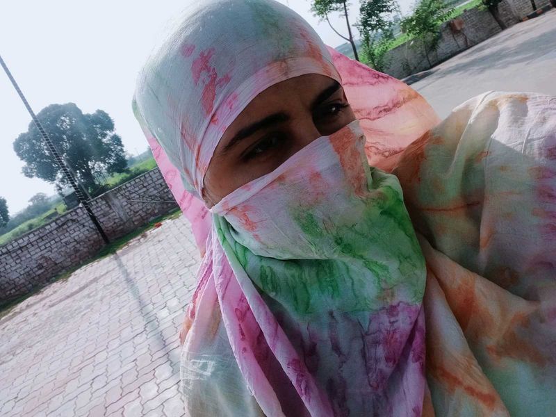 Beautiful Tie-Dye Dupatta