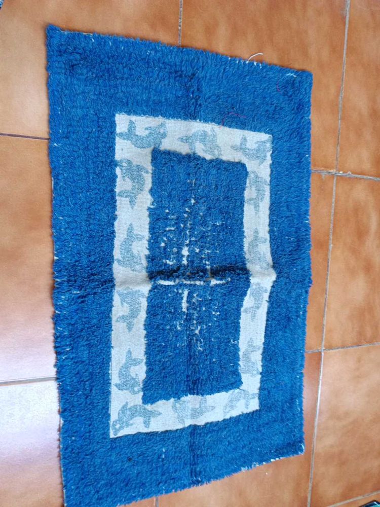 Blue Dolphin Bath Mat