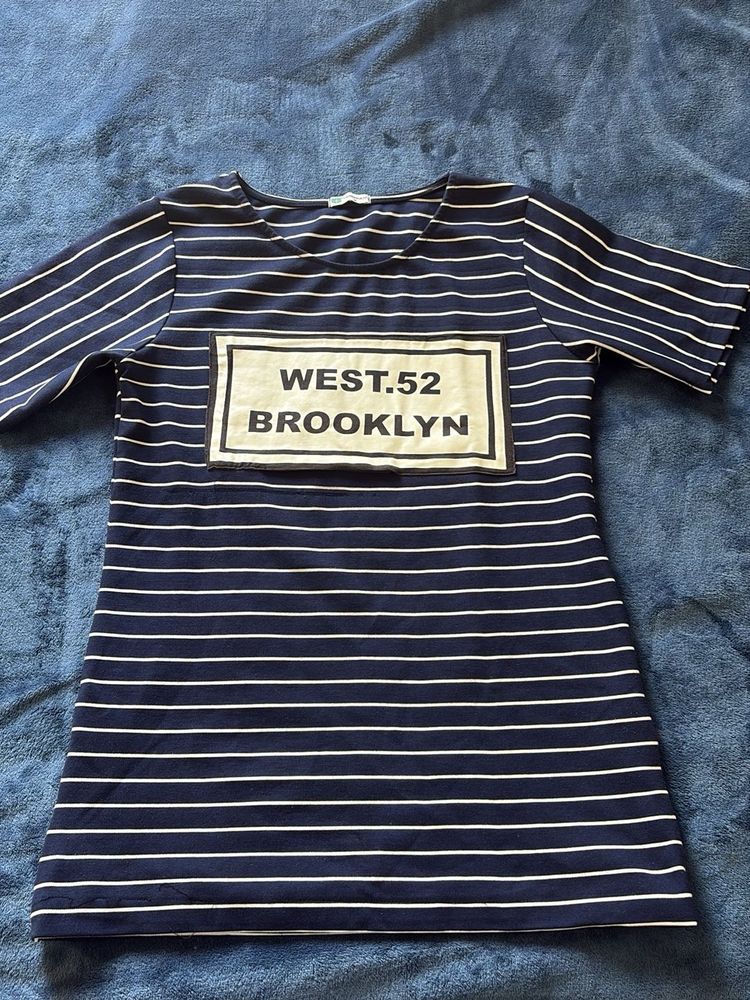 Striped Tee - West. 52 Brooklyn