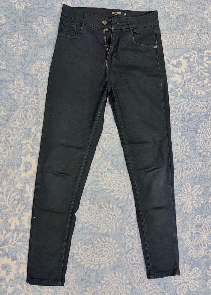 Stylish Dark Wash High waisted Jeans
