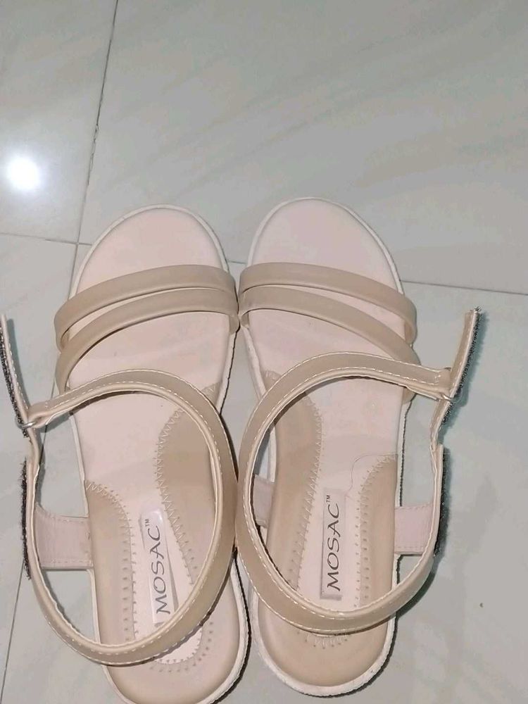 Women Beige Wedge
