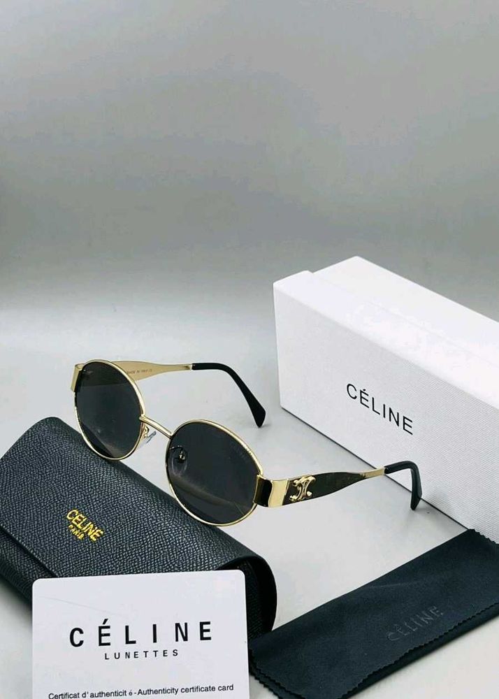 Celine Oval Sunglasses  women