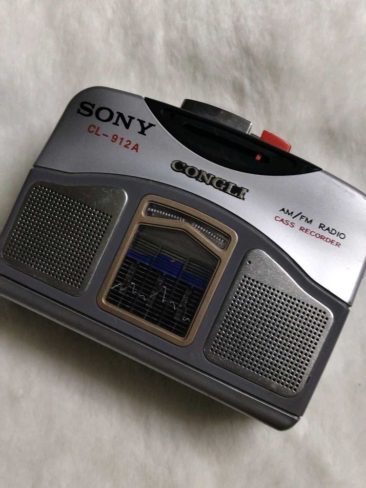 Sony CL-912A Cassette Player Radio