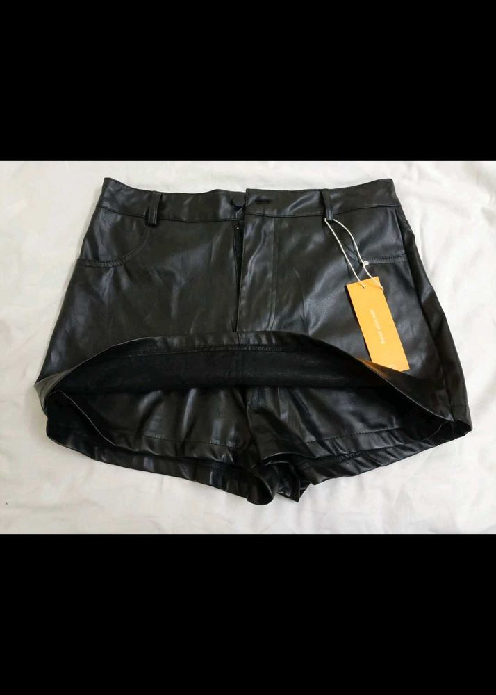 Genuine Leather Skirt