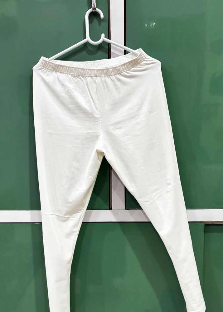 Comfortable White Leggings