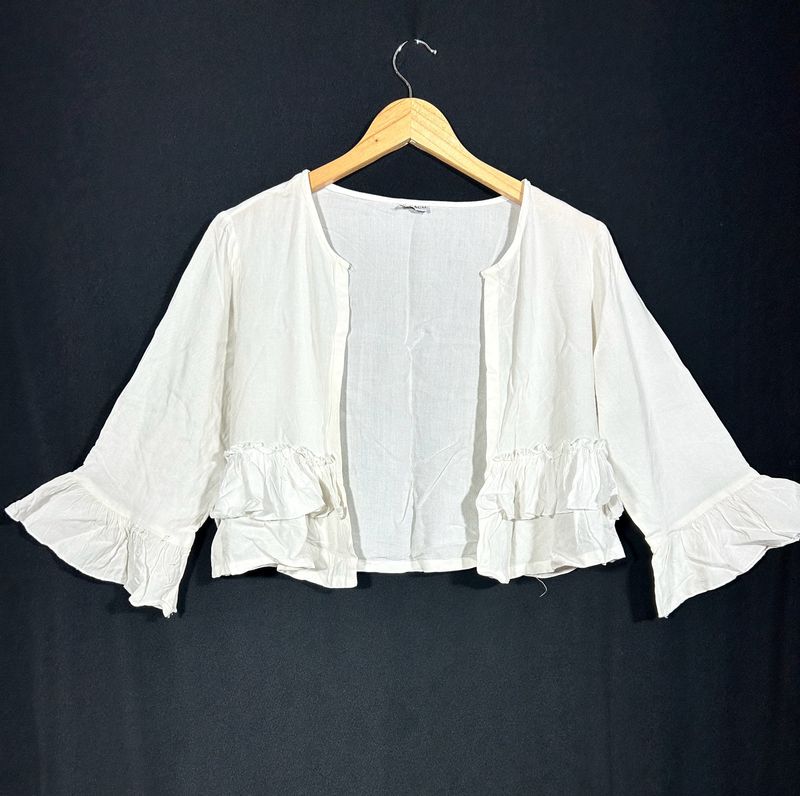 Deebraco White  Overcoats ( Women’s )