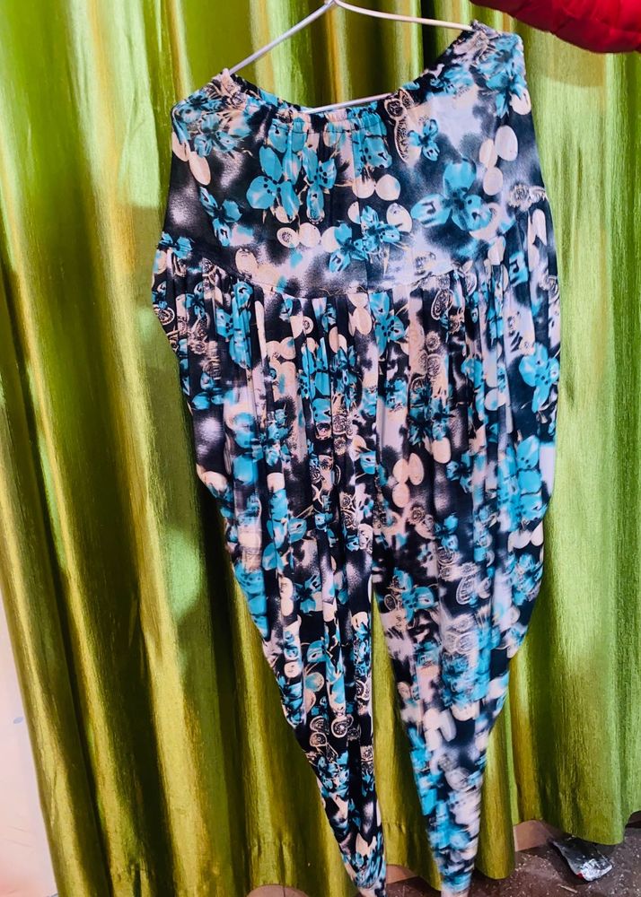 Floral Print Palazzo Pants