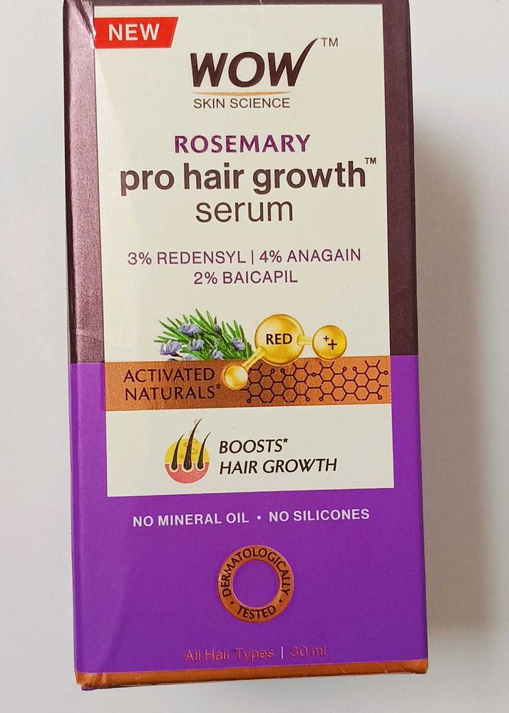 wow pro hair growth serum