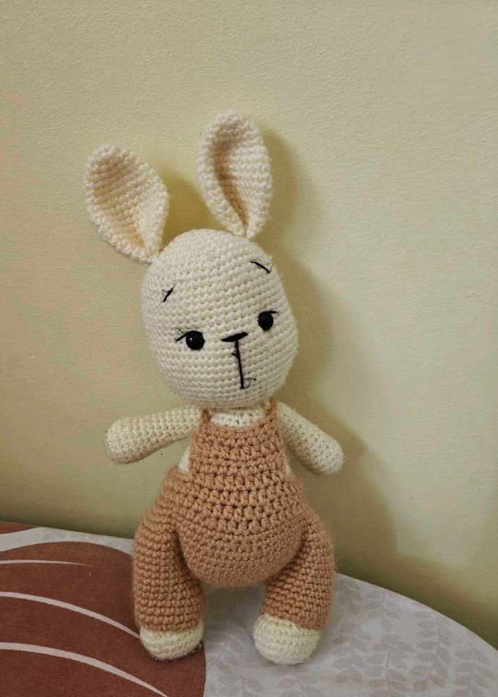 Handmade Crochet Bunny Toy