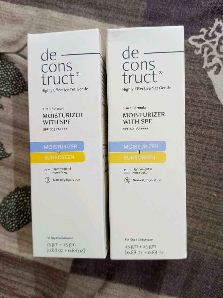 Deconstruct Moisturizer with SPF 50