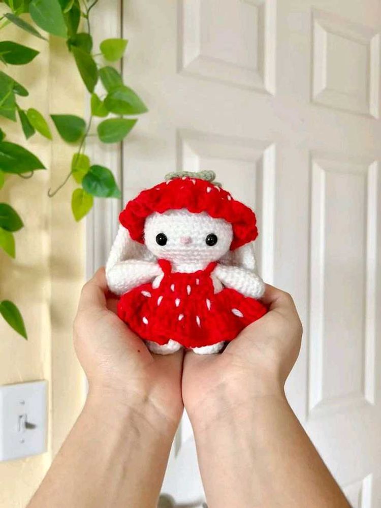 Crochet Bunny Keychains