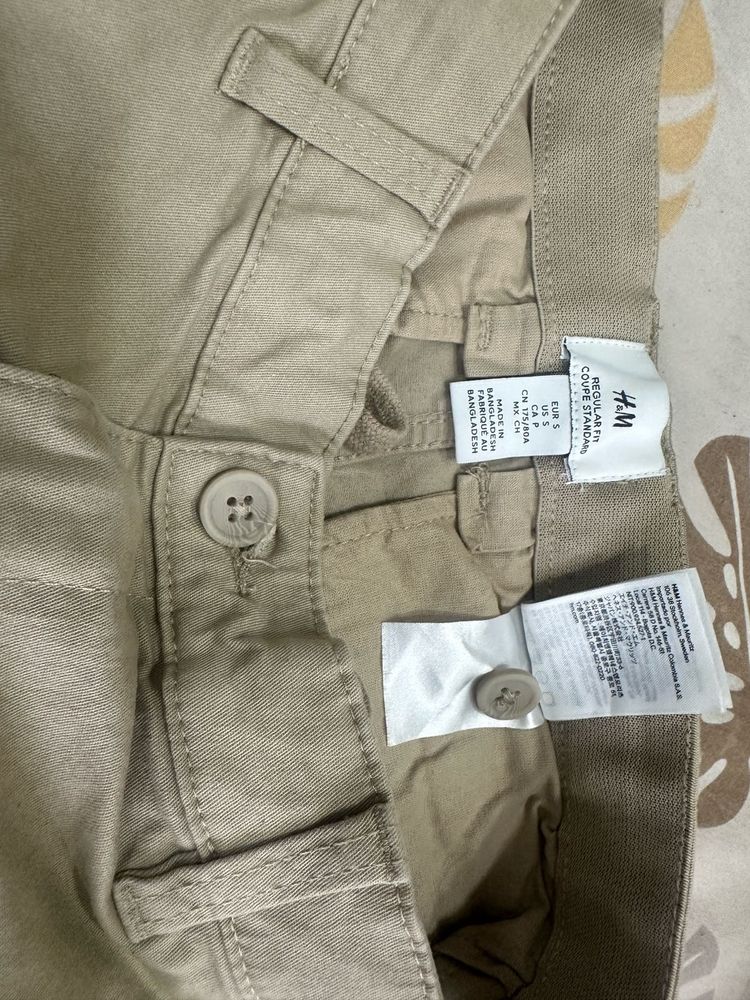 H&amp;M Khaki Regular Fit Pants