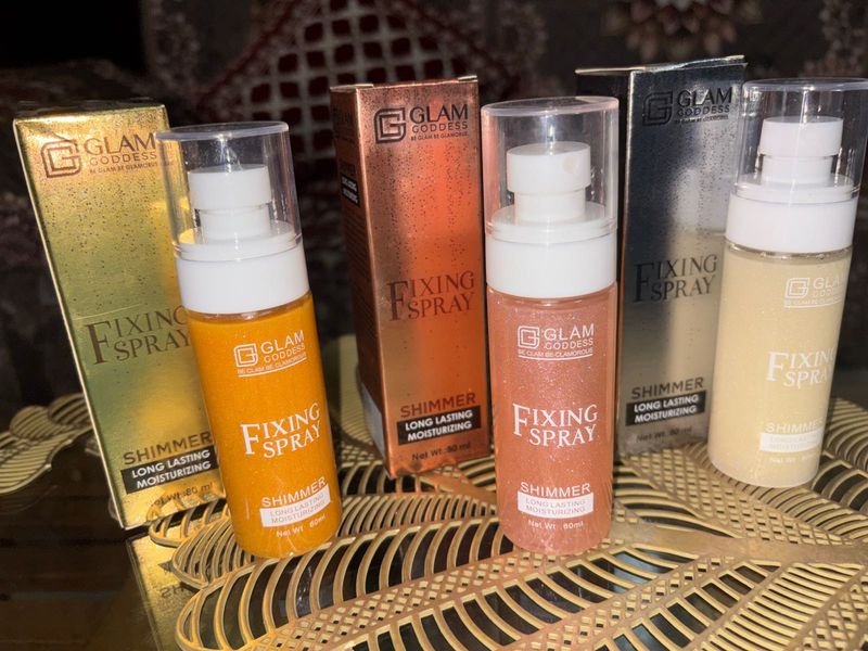 Glam Goddess Fixing Spray Trio