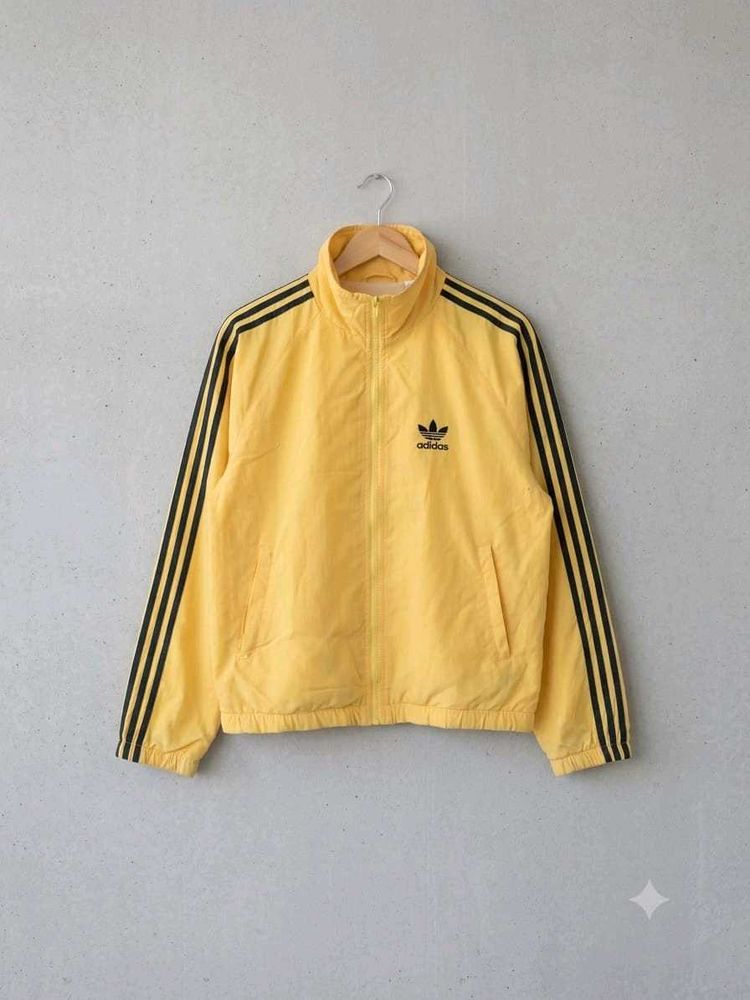 Adidas Yellow Track Jacket