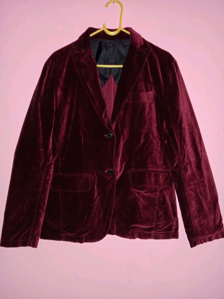 Wine Red Coat