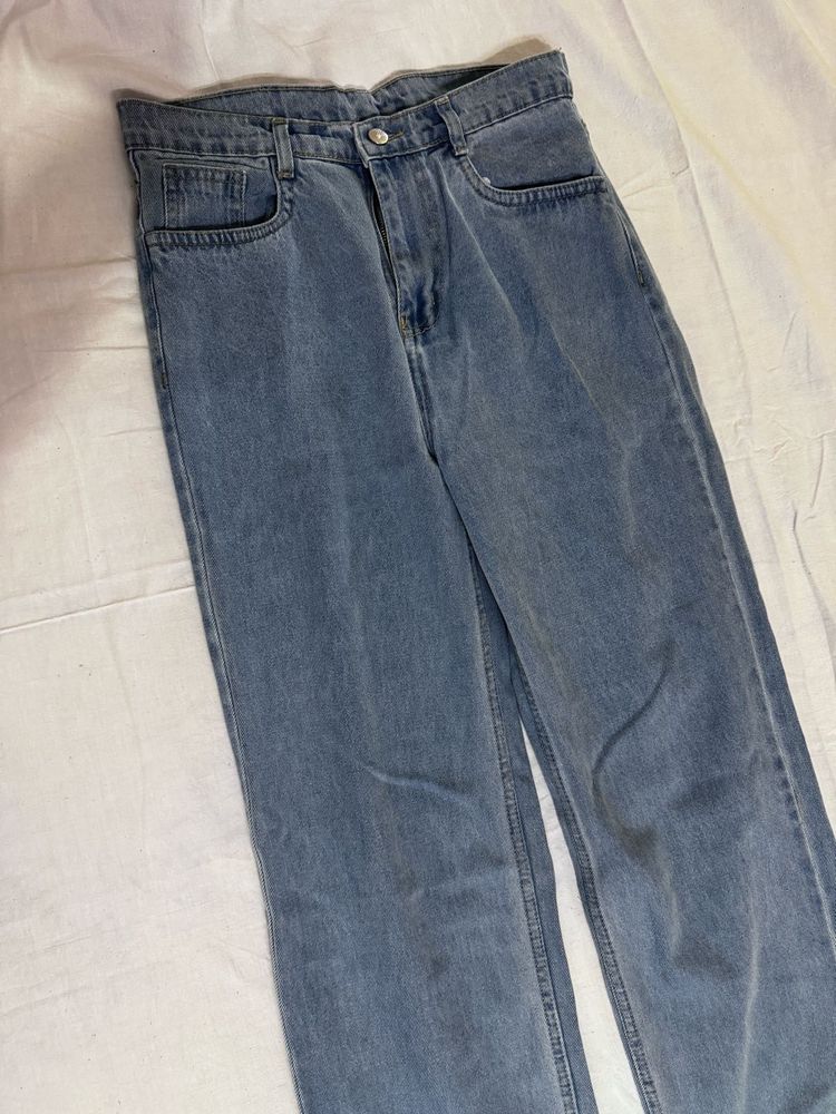 Light Wash Denim Jeans