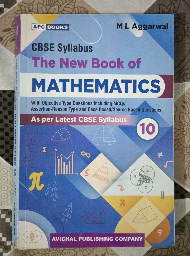 APC, ML Aggarwal CBSE Mathematics Book