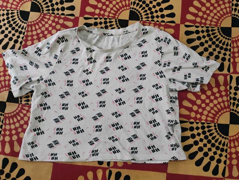 White Graphic T-Shirt