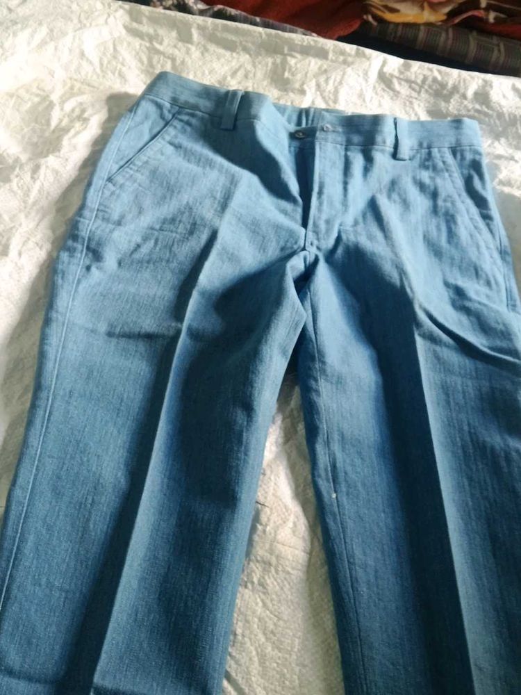 Classic Light Blue Denim Jeans