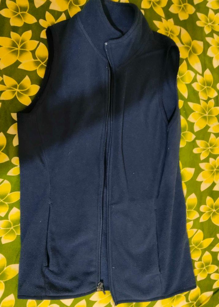 Cozy Blue Fleece Zip-Up