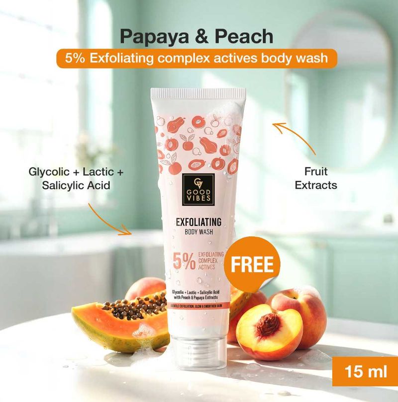 Good Vibes Exfoliating Body Wash