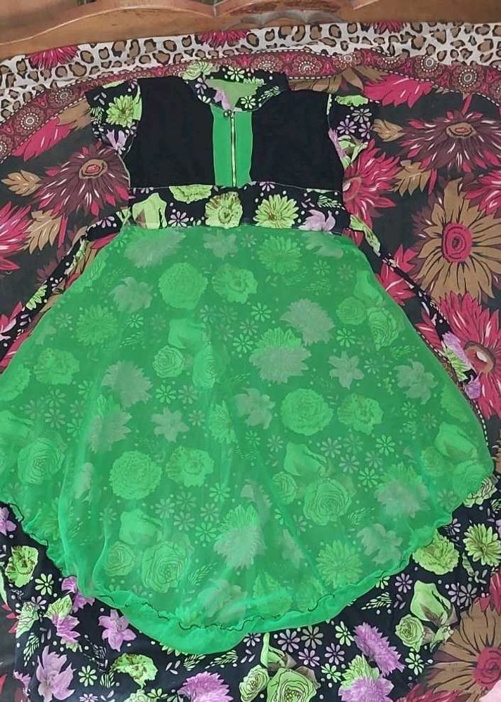 Vibrant Floral Print Western kurti