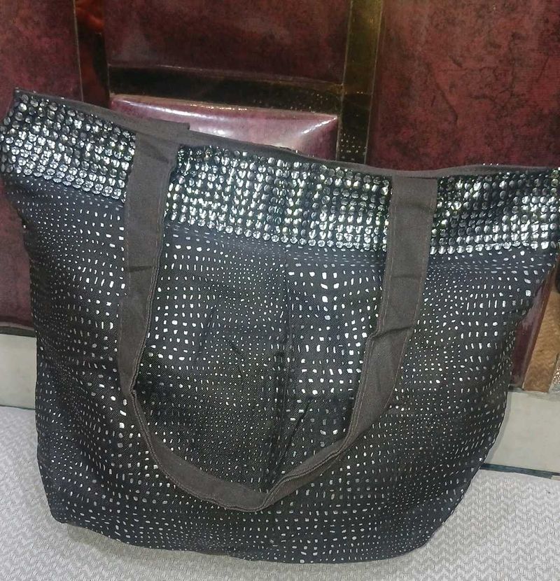 Sparkly chocolate brown Tote Bag