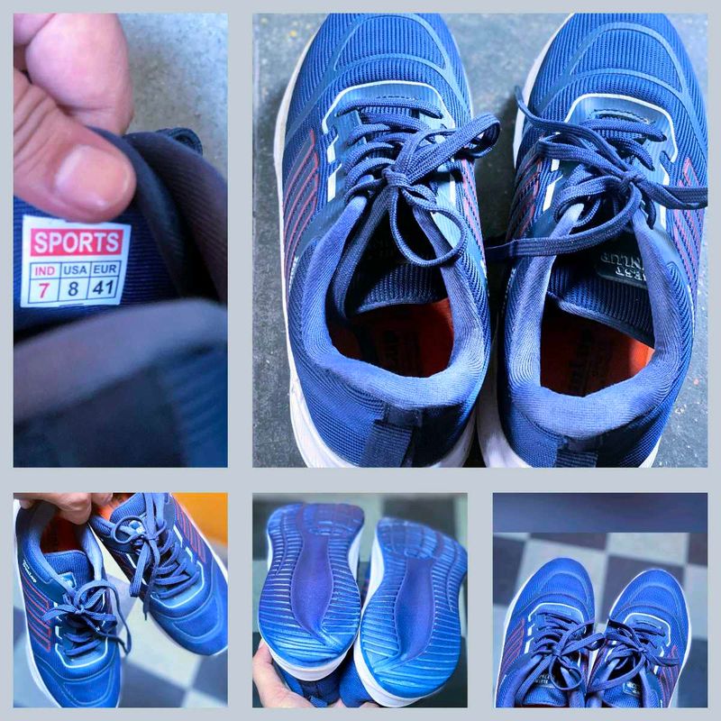 Blue Sports Shoes