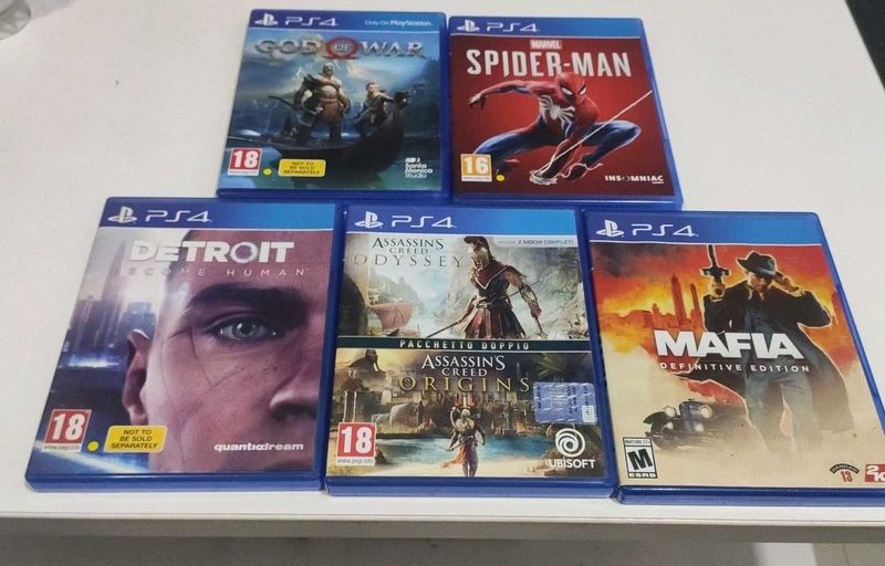 PS4 Gaming Cds - Single Or Combo